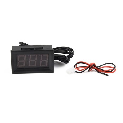 Thermomètre Numérique LED Pour Voiture – Sonde 1 M, Affichage -50°C à 110°C – Alimentation 5-12V – Rouge/bleu/vert - 7