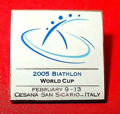 2005 WORLD CUP BIATHLON CHAMPIONSHIPS PIN ITALY / 2026 TRADER