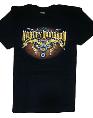 HARLEY DAVIDSON WARRIOR MASK MEN'S SHIRT S/S [NEW]
