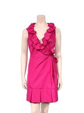 PRADA Ruffle Wrap Dress