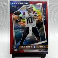 2021 Panini Rookies & Stars Mac Jones Airborne Red Hyper Prizm #AB-20 RC