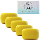 Natural Elephant Dead Sea Sulfur Soap 4.4 oz (125 g) Pack of 5