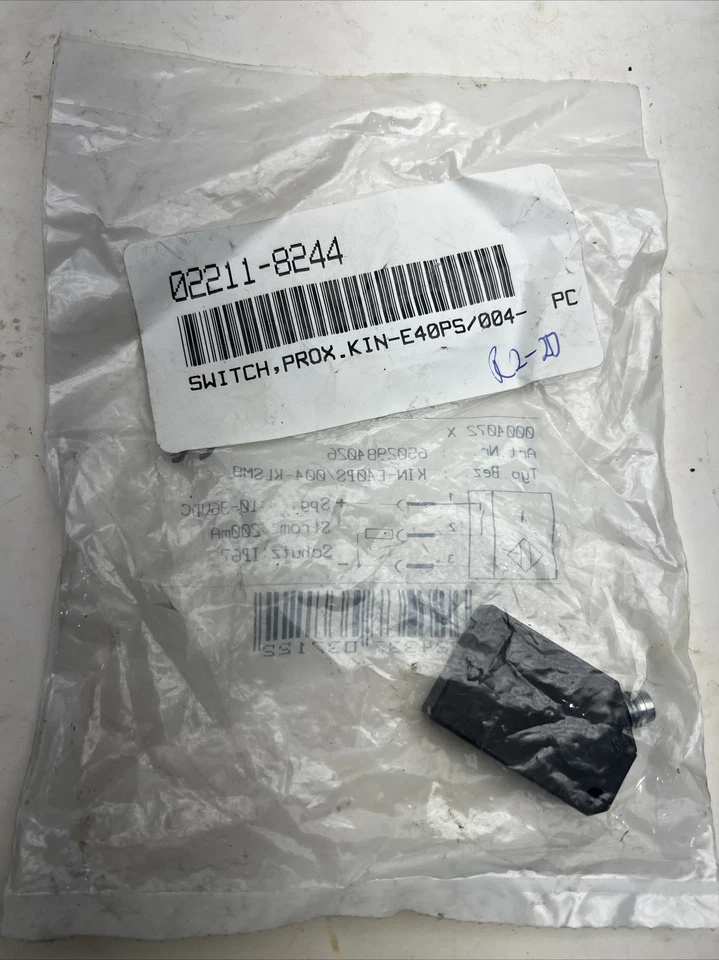 🔥Bernstein KIN-E40PS/004-KLSMB, Inductive Proximity Sensor, New, Free Ship🇺🇸 - Image 2 of 4