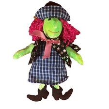 Vintage 2001 Halloween TY Scary Witch Beanie Baby Plush