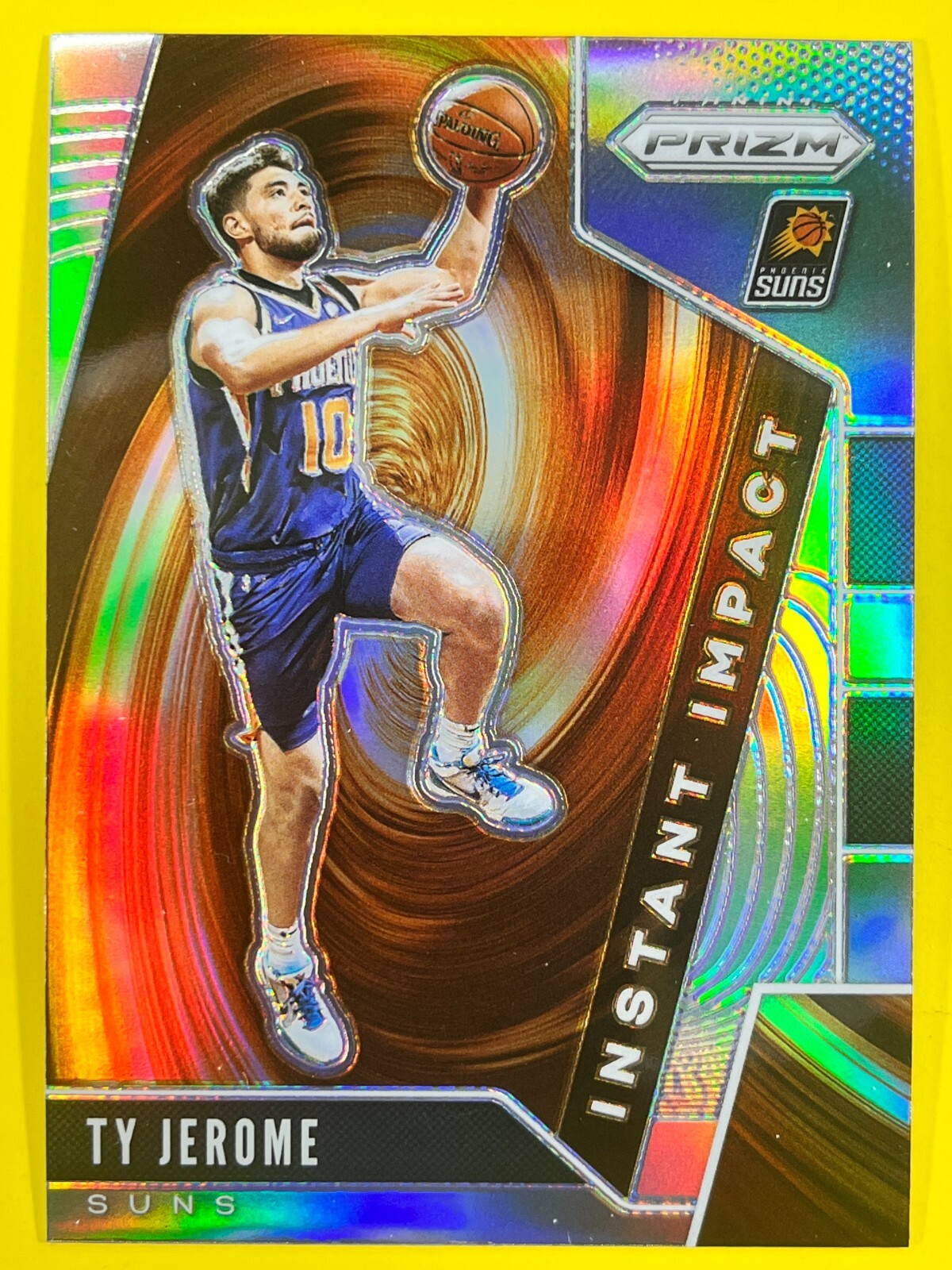 2019-20 Panini Prizm Basketball - #9 Ty Jerome Instant Impact Silver