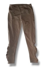Women's Leg End Legging Size Xl Portobello Tan Pull On elastic Wasit Pants