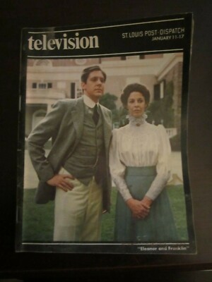 St Louis Post Dispatch TV Guide January 1976 Eleanor Franklin Jane Alexander