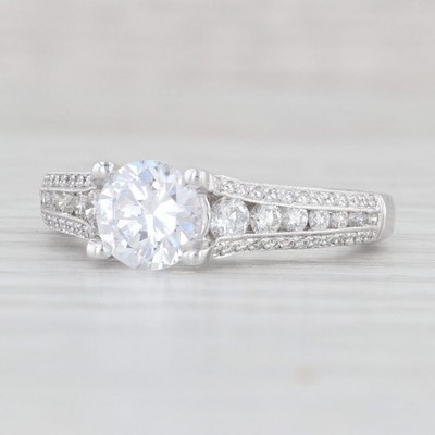 Neu Tacori 0.52ctw Diamant Semi Halterung Verlobungsring 18k Weißgold Größe 6.5