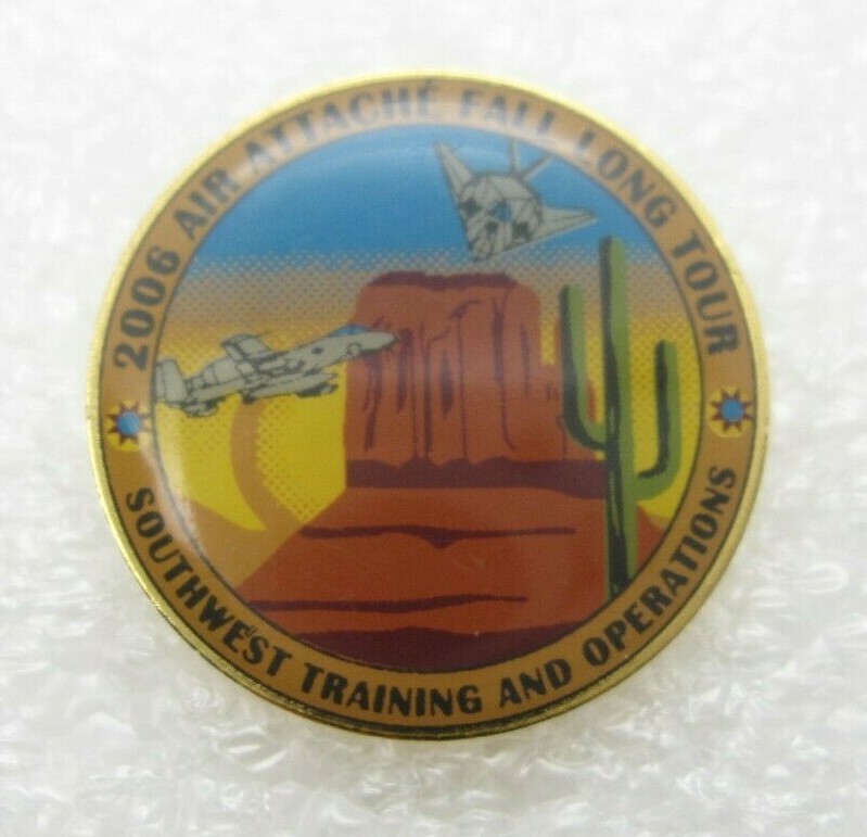 2006 Air Attache Fall Long Tour Southwest Training Operations Lapel Pin (A427)