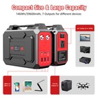 100W 146Wh Portable Power Station Lithium Battery Pack Camping Solar Generator — photo 7
