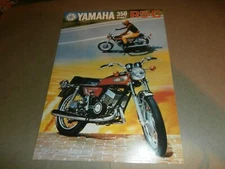 Original 1972 Yamaha 350 Street R5-C  Motorcycle Sales Brochure