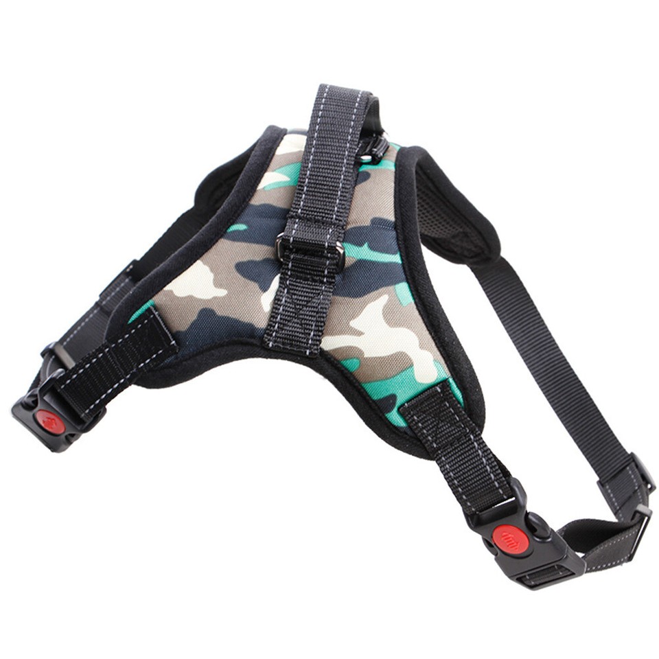 Dropship Light Up Dog Harness Rechargeable LED Dog Harness No Pull Lighted Dog Vest With Handle For Smallmediumlarge Dogs