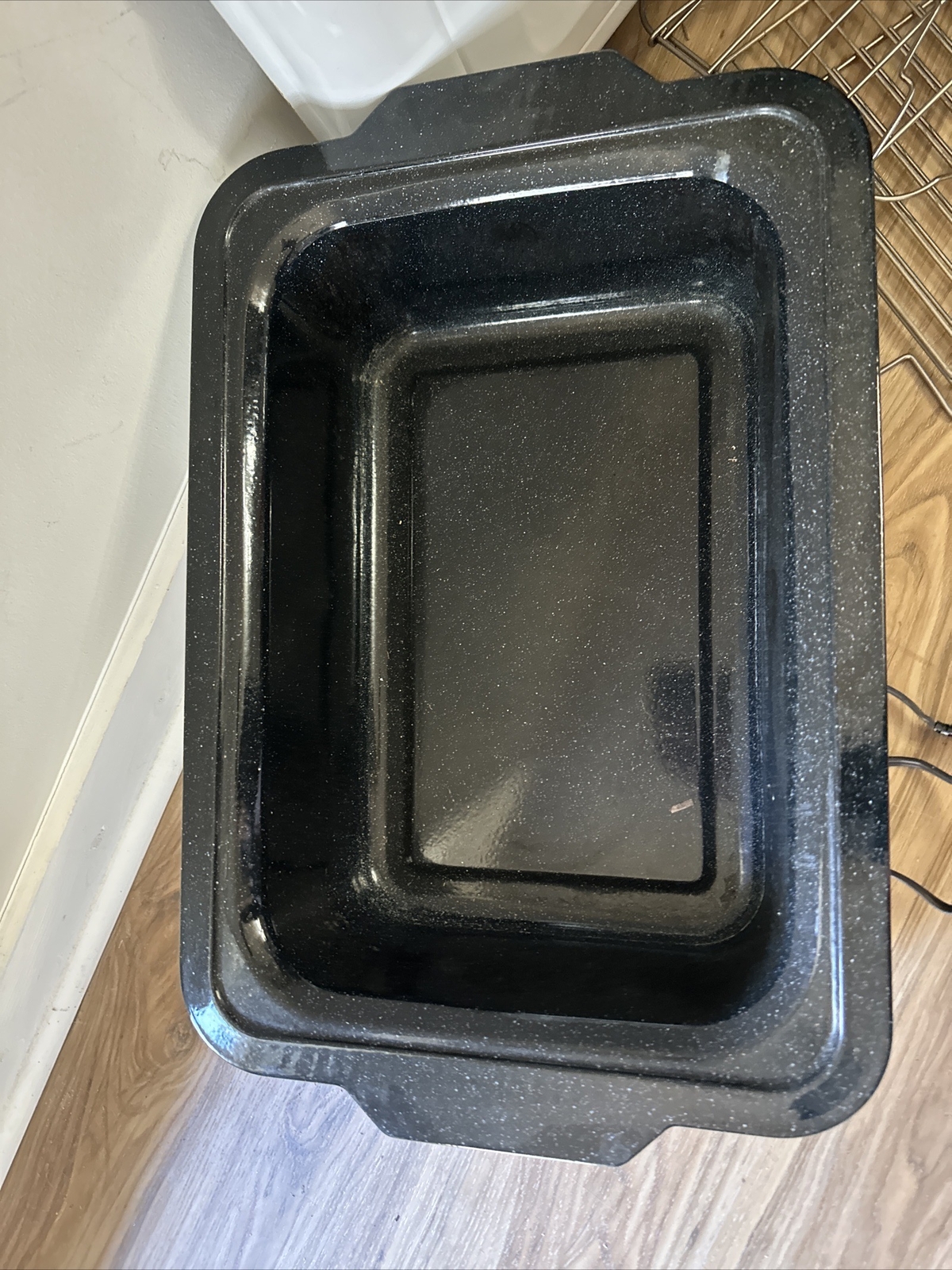 NESCO 18 Quart Roaster Oven White Model 495810 with Rack, Lid, Manual eBay