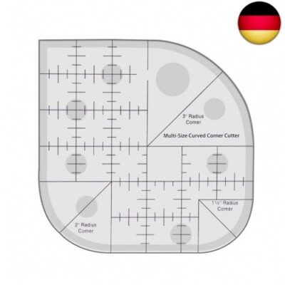 Patchwork Lineal Quilting Template Ruler DIY Sewing Ruler Quilt Schablonen