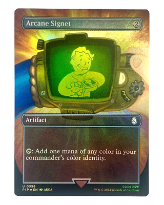 MTG | Arcane Signet | Fallout | Foil | NM | EN