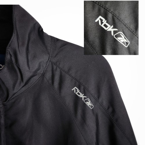Mid-2000s Reebok Hockey Warm-Up Jacket Men’s XL Rbk Windbreaker Black Unworn - Picture 5 of 19