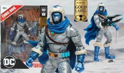 Figurine Captain Cold – DC Comics – McFarlane Toys – 18 Cm – Super Vilain Collector