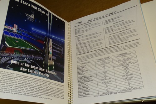 New England Patriots Super Bowl XXXVI Campeones 2001 Guía de Fin de Temporada - Imagen 5 de 7