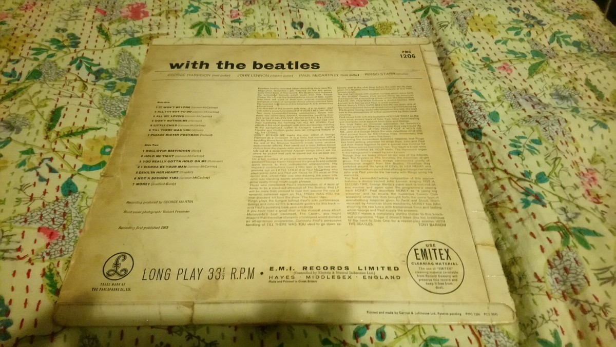 with the beatles mono vinyl lp | eBay UK