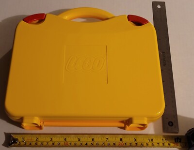 LEGO Travel Mini Figure Vehicle Carrying Case Yellow 11