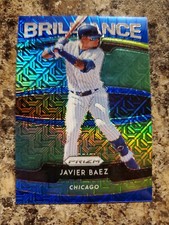 Javier Baez 2020 Panini Prizm Baseball Brilliance Blue Mojo /175 Tigers Cubs !!!
