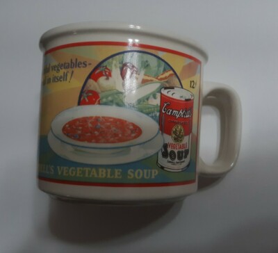 12 Oz Campbell Soup Cup/mug For Coffee Or Soup 1993 Vintage