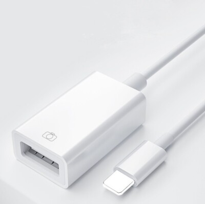 OTG USB to camera adapter for iphone support USB Flash Drive, MIDI Keyboard