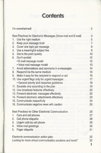 OVERWHELMED BY ELECTRONIC COMMUNICATION? A BRIDGE THE DISTANCE RESOURCE - Picture 2 of 4