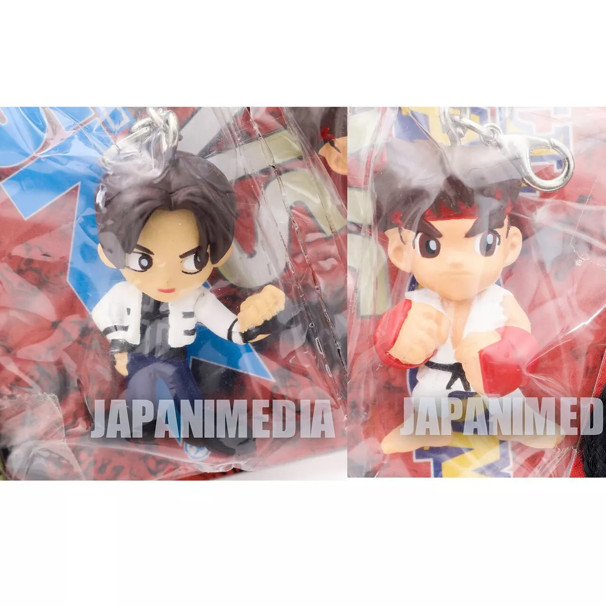 ALL CAPCOM vs ALL SNK Kyo Kusanagi & Ryu Figure Mascot King of