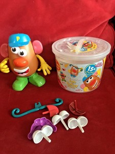 Details About Playskool Mr Potato Head Tater Tub Set