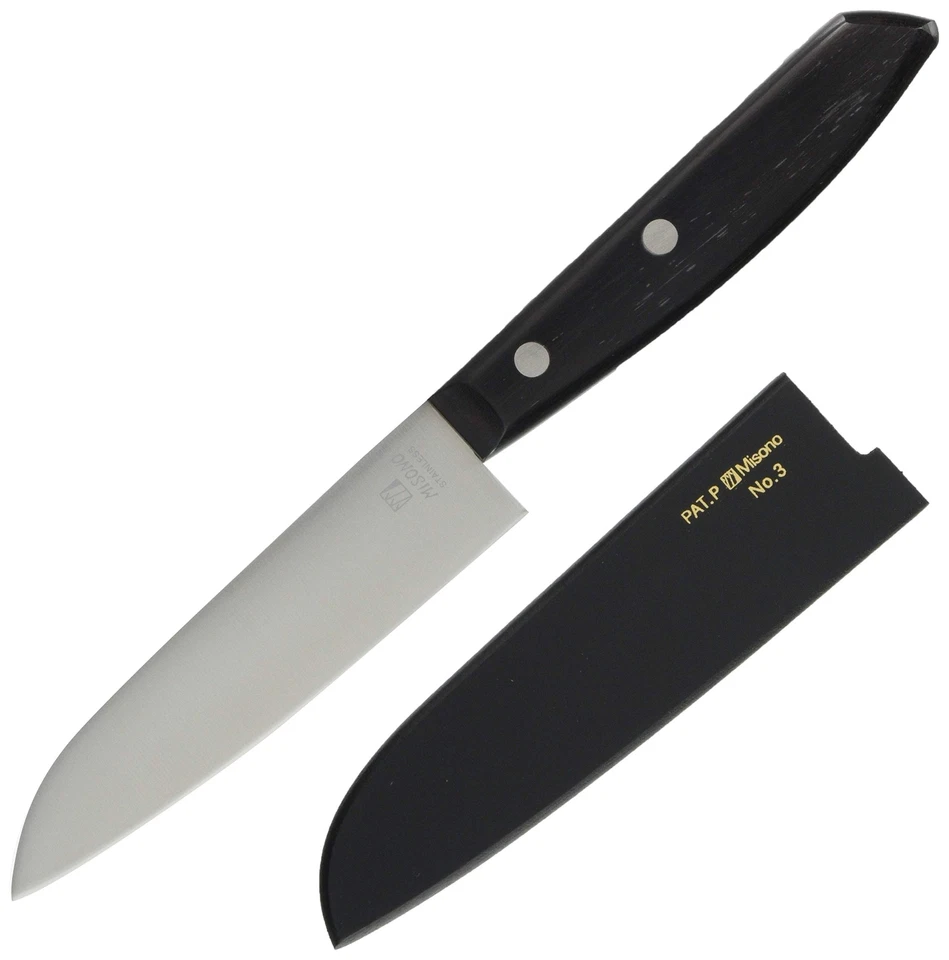 Cuchillo de pelar Misono No.3 4,2 pulgadas (106 mm) AHL51 Foto 2 de 3