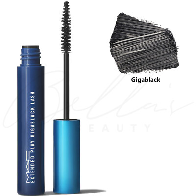 MAC Extended Play Lash Flake Proof & Smudge-Proof Longwear Mascara - Gigablack