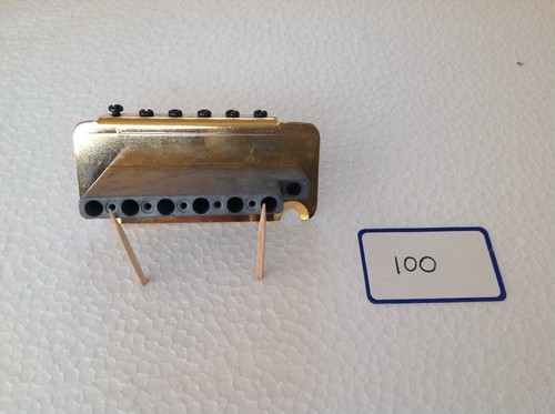 Vintage Generic Trem unit.....no bar New (old stock) gold tone - Picture 3 of 3
