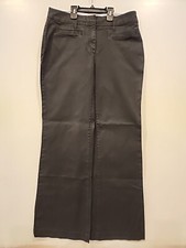 TOMMY HILFIGER Vtg Janie Fit Womens Stretch Trousers Black Regular Bootcut 8/31