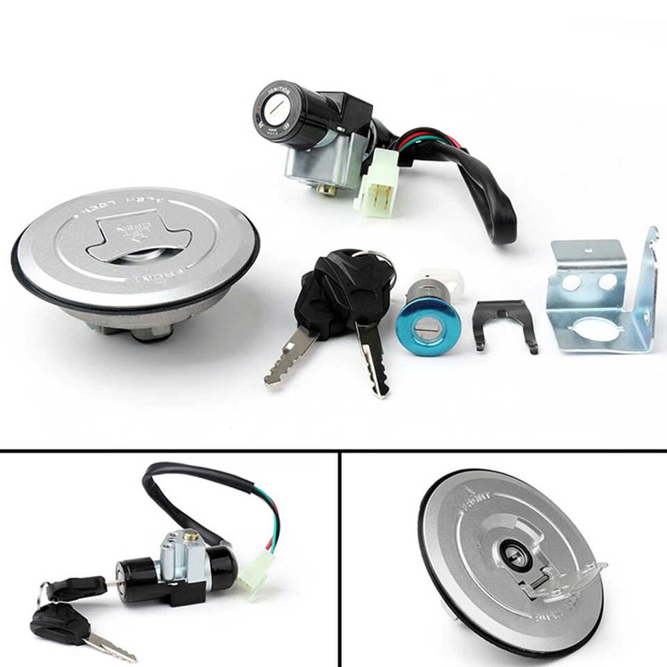 Para Honda Grom 125 MSX125 2014 2015 Tapa del tanque de combustible Interruptor de encendido Llaves de bloqueo de asiento Foto 2 de 4