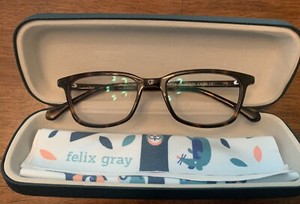 FELIX GRAY FARADAY KIDS BLUE LIGHT GLASSES BLACK 44-16-130 K1 C22