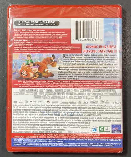 Turning Red (Blu-ray + DVD) NEW - Picture 2 of 6