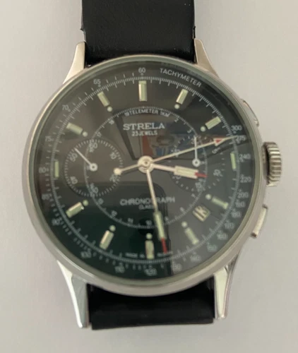 Poljot Strela Chronograph Limited Edition Cosmonauts 3133 Watch For Spares