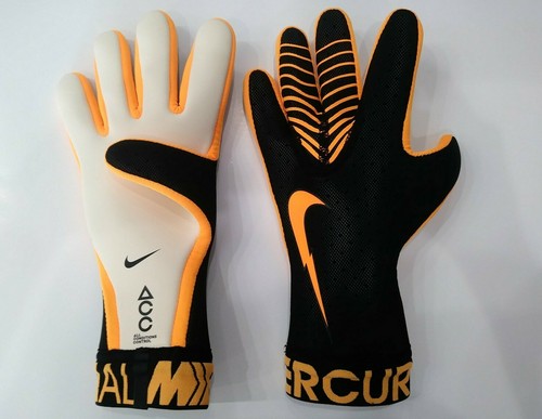 NIKE MERCURIAL TOUCH ELITE Goalkeeper Gloves - Black/Orange (DC1980-011)