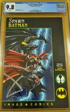 💥 SPAWN BATMAN #1 CGC 9.8 1994 TODD MCFARLANE ART FRANK MILLER IMAGE COMICS💥