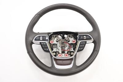 2018 - 2021 LINCOLN NAVIGATOR STEERING WHEEL W/ SWITCH BUTTON OEM BROWN_PC