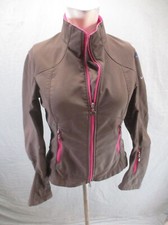 NIKE DRI-FIT Size S 4-6 Women Full Zip Stand Collar Pocket Athletic Jacket 151