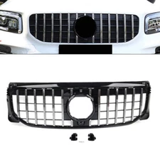 GTR Style Front Bumper Hood Grille For Benz GLB Class W247 X247 GLB250 2019-2022