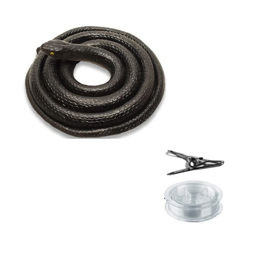 Tricky Prop Snake Prank with String Clip Golf Snake Prank Gag for Adults Kids - Bild 14 von 22
