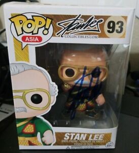 Funko Pop Asia Stan Lee Autographed Guan Yu Black Mint #93 with COA NEW Signed * | eBay