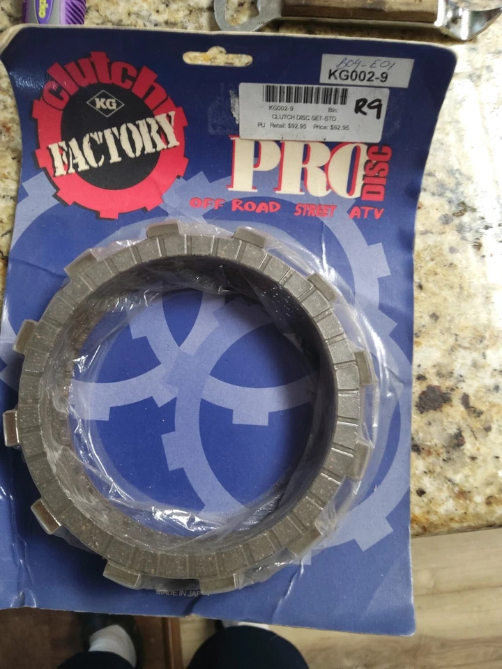 KG Clutch Factory - KG002-9 Juego de discos de embrague estándar R9 Foto 2 de 2