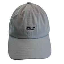 Vineyard Vines Adjustable Light Blue Hat Baseball Cap Whale Logo Unisex One Size
