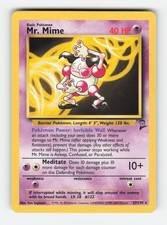 Mr. Mime 27/130 Base Set 2 LP 2000 Pokemon on eBay