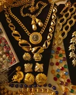 Huge Vintage Jewelry Lot  135 Goldtone 925 Trifari,Juliana,Millefiori,Bakelite