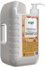 ICAN LONDON PEACH SHAMPOO SALON SIZE 5 LITRE GALLON - IMPROVED FORMULA 4.87 per litre